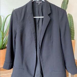 Express Black Fitted Blazer - Size 4